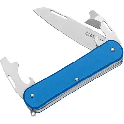 Ніж багатофункціональний Fox Vulpis Aluminium Blue. 3 інструменти