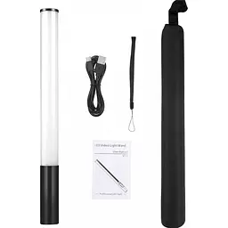 Освітлювач світлодіодний Puluz Handheld Photography LED Light RGB PU635 [98321] - мініатюра 2