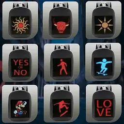 Рюкзак зі світлодіодним екраном 15.6 Led Bag - мініатюра 3