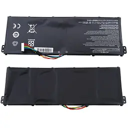 Акумулятор Acer AC14B18J (Aspire ES1-511, ES1-512, ES1-523, ES1-524, ES1-533) 11.4V 2200 mAh 25Wh Black