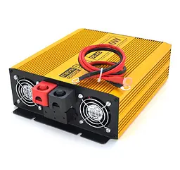 Інвертор напруги 24/220 V Mexxsun MXSPSW 1000 W з чистою синусоїдою, 2 Shuko, клемні дроти - мініатюра 2