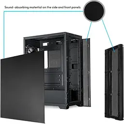 Корпус Chieftec Pro Midi без БЖ Black (AS-02B-OP) - мініатюра 9