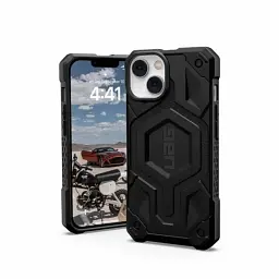 Чохол-накладка Urban Armor Gear Monarch Pro Magsafe для Apple iPhone 14 Black (114028114040) - мініатюра 2