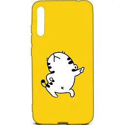 Чохол-накладка Toto Cartoon Soft Silicone TPU Case Xiaomi Mi 9 SE Cat Yellow - мініатюра 2