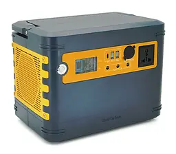 Портативна зарядна станція Brazzers BCTSPS1280 1100W + сонячна панель Solar Panel 160W - мініатюра 2
