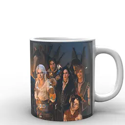 Кухоль GeekLand The Witcher Відьмак постер TW.02.006.604 330 мл білий - мініатюра 3