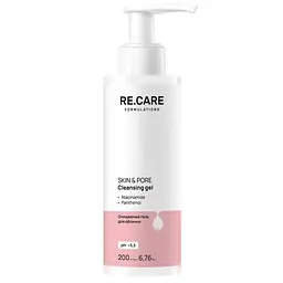 Очищаючий гель для обличчя Re.Care Skin & Pore Cleansing gel, 200 мл