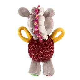 Іграшка для Собак Gigwi Plush Friendz Віслюк з пищалкою 16 х 8 х 8 см - мініатюра 2