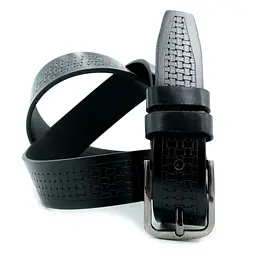 Дитячий ремінь Weatro 2,8 х 85 см Чорний dtsk-28mm-kz-021 (dtsk-28mm-kz-021) - мініатюра 3