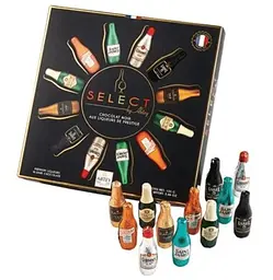 Шоколадні цукерки-пляшечки з лікером Abtey Chocolate Liqueurs Selection Box 155г - мініатюра 3