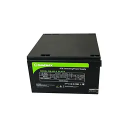 Блок живлення Gamemax GM-400-8CM Black - мініатюра 1