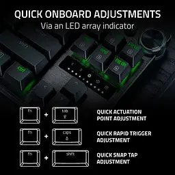 Клавіатура Razer Huntsman V3 Pro TKL 8KHz 84key Analog Optical Switch Gen-2 USB-A EN RGB Black (RZ03-05520100-R3M1) - мініатюра 8