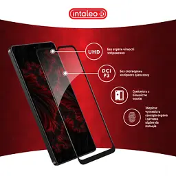 Скло захисне Intaleo Full Glue Xiaomi Poco C50 Black (1283126589683) - мініатюра 4