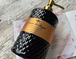Крем-мило рідке Savon De Royal Luxury Hand Soap Black Pearl 500мл. - мініатюра 3