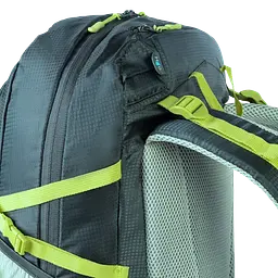 Рюкзак спортивний Crivit 30L з дощовиком та кріпленням для гідратора Сірий з жовтим - мініатюра 4