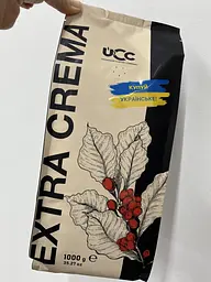 Кава в зернах EXTRA CREMA 1 кг