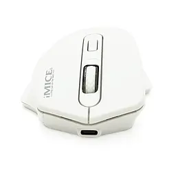 Игровая мышь беспроводная iMICE G1800 Rechargeable, 4 кнопок, аккумулятор, 1600dpi, 2.4Ghz, White - мініатюра 2