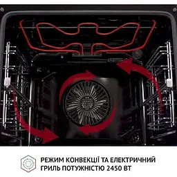 Духова шафа Perfelli Diamond 6D10N Inox - мініатюра 14