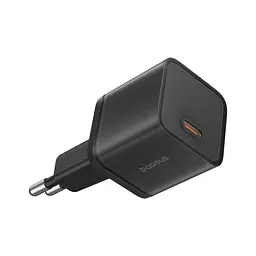 Мережевий зарядний пристрій Baseus GaN5S Fast Charger 1C 30W EU чорний P10162504113-00 - мініатюра 3