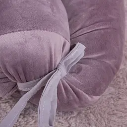 Коса захисна в ліжечко MirSon Kids Time 28-0005 Ashen Velvet велюрова фіолетова - мініатюра 9