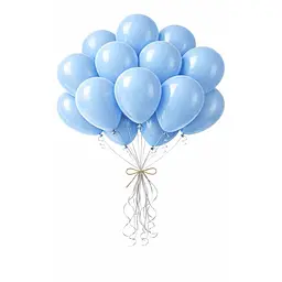 Надувні кульки набір 100 шт. HTOP Balloons Party 12 дюймів товари для свята дня народження Блакитний