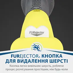 Фурмінатор для вичісування FURminator для собак з довгою шерстю розмір XS - мініатюра 2