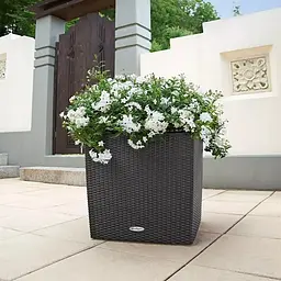 Вазон Lechuza Cube Cottage 30 графітовий (15373) - мініатюра 7