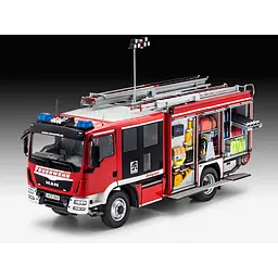 Збірна модель Revell Пожежна машина Varus 4x4 рівень 4, масштаб 1:24, 295 деталей (RVL-07452) - мініатюра 5