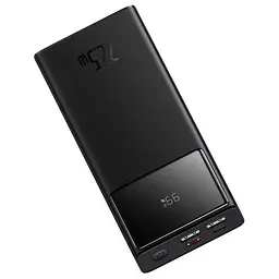 Акумулятор портативний Baseus Star-Lord Digital Display 30000 mAh 22.5W PPXJ30 чорний - мініатюра 4