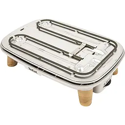 Млинниця Tefal Crepier Gourmet 1100 Вт діаметр 11.5 см та 18.5 см тефлон чорно-срібляста (PY900D12) - мініатюра 8