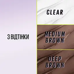 Гель-стайлер для брів Maybelline New York Superlock Medium Brown фіксуючий 7 мл - мініатюра 8