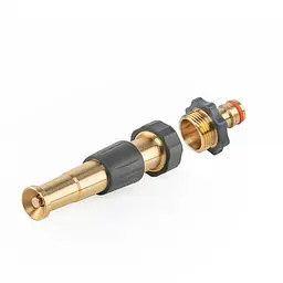 Регульований дощувальний наконечник Bradas BRASS SOFT РВ 3/4" з під'єднанням РЗ 3/4" 12,5 см., латунь (BR-S4712)