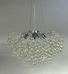 Люстра кришталева підвісна V WM-7013 600-E14 x 8-52