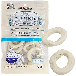 Ласощі для собак DoggyMan Collagen Gum Doughnut кільце з колагеном жувальне