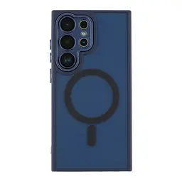 Чохол-накладка Magnetic Matte Camera Lens with Magsafe Samsung Galaxy S23+ 5G Dark Blue (35226_3345442)