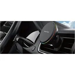 Автотримач із бездротовою зарядкою Senteo M3 Mag Pro Qi2 15W Airvent Space Grey [171632] - мініатюра 2
