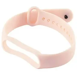Ремінець для фітнес-браслету Xiaomi Mi Band 5/6/7, Original design, рожевий Peach