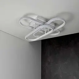 Світильник LED smart DIOR+пульт 90W 3000-5000K IP20 квадрат білий Violux ( 220925 ) - мініатюра 2