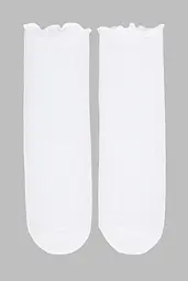 Шкарпетки для дівчинки Premier Socks Рюші 20-22 Білий (4820203340040A) (4820203340040) - мініатюра 2
