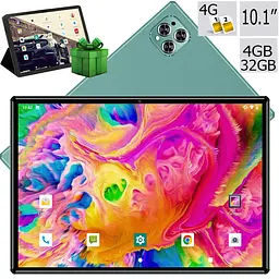 Планшет-телефон Hoozo Elit Tab 10 LTE Green 4/32 DUAL SIM 10.1" IPS + Чохол у ПОДАРУНОК - мініатюра 2