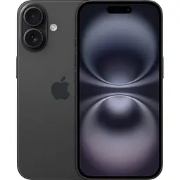 Смартфон Apple iPhone 16 128GB eSim Black (MYAP3) [129983]