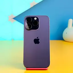 Смартфон Apple iPhone 14 Pro 256GB eSIM Deep Purple (MQ1D3) Б/В [173486]
