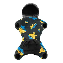 Комбінезон для собак WAUDOG Clothes з малюнком Дім, M35, В 59-62 см, Ш 37-40 см - мініатюра 2