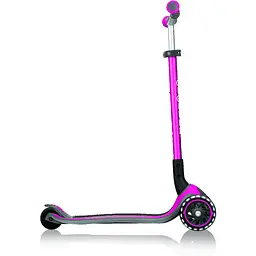 Самокат Globber Master Lights колеса з підсвіткою рожевий (662-110-2) - мініатюра 5