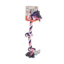 Іграшка для собак Misoko&Co Довга мотузка з вузлом purple 43 cm - мініатюра 2