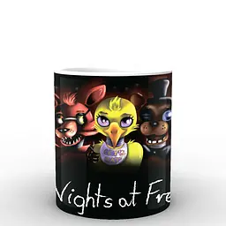 Кухоль GeekLand Five Nights At Freddys П'ять ночей з Фредді арт FN.02.005.678 330 мл білий - мініатюра 3