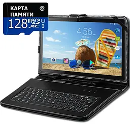 Планшет-телефон Adronix X1001 Matte Black LTE 2/32GB + Чохол-клавіатура + Карта пам'яті 128GB - мініатюра 2