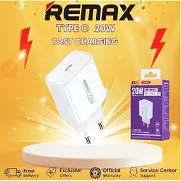 Зарядний пристрій Remax RP-U133 Kiddy Series 1TypeC 20W White - мініатюра 3