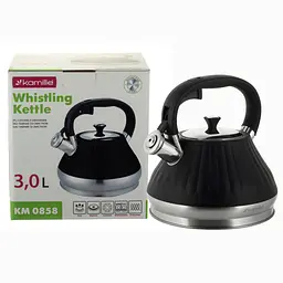 Чайник із свистком Kamille KM-0858 3.0 л - мініатюра 10