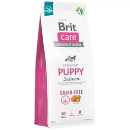Сухий корм Brit Care Dog Grain-free Puppy для цуценят, беззерновий з лососем, 12 кг